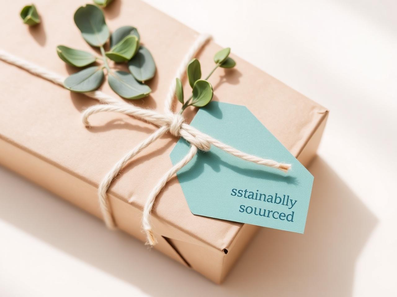 Sustainable kraft packaging with eucalyptus